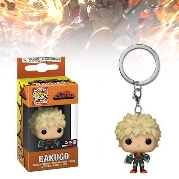 My Hero Academia nøkkelring Anime figur samleobjekt tegneserieveske nøkkelring anheng veske ornament gave