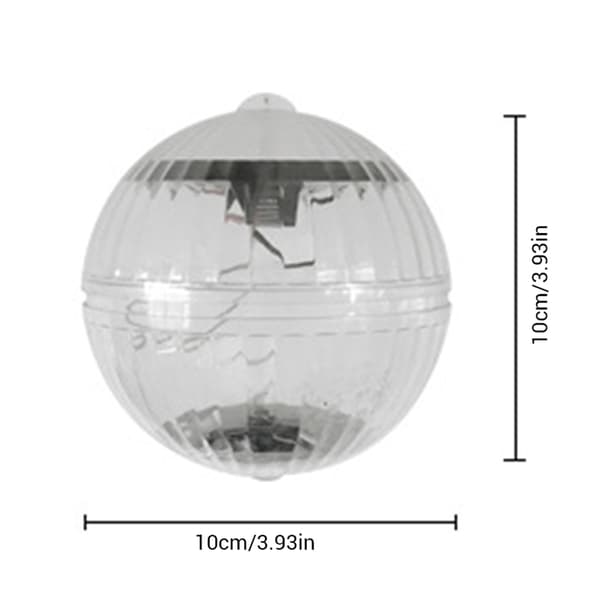 Farverig Solar Flydende Lampe til Pools Søer Haver