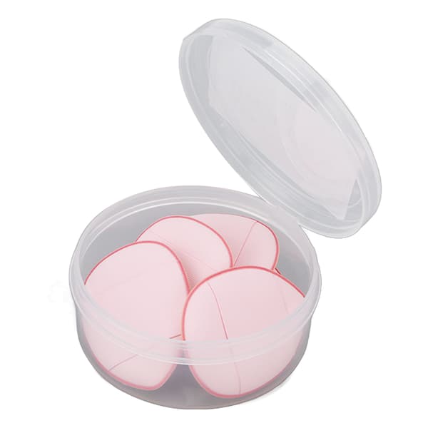 5 stk. bløde, hudvenlige mini-makeup-pudderkvaster til concealer, BB Cream, øjenskygge