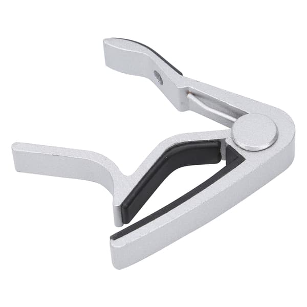 1 st Gitarr Capo 5 st Celluloid Plektrum Zinklegering Stränginstrument Reparationstillbehör Silver