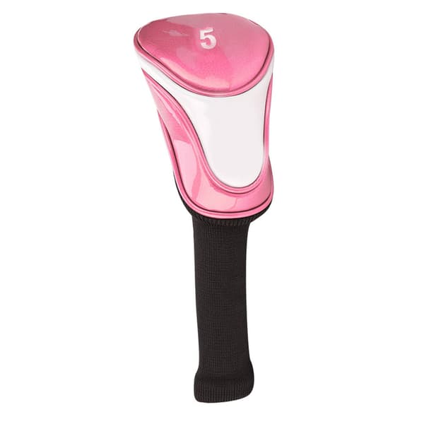 Rosa PU-skinn Golf Putter Hodebeskyttelse Tilbehør #5