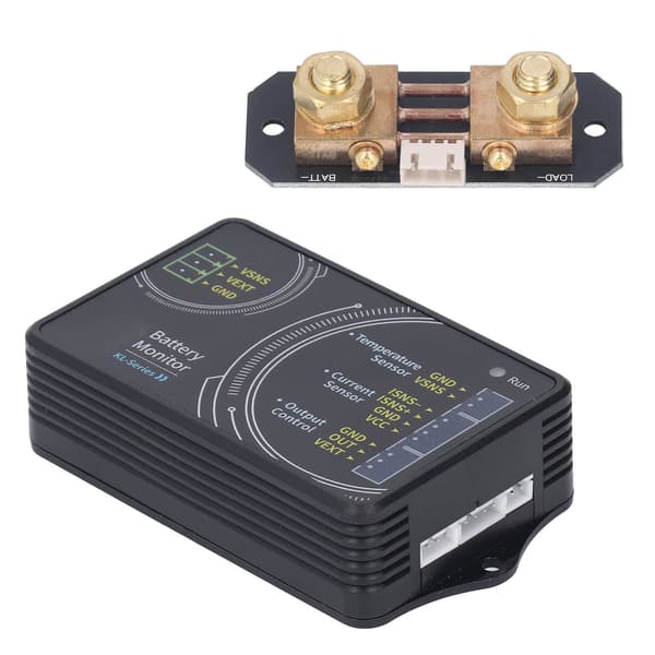 Batterimonitor - Strømmåler til Volt, Ampere, Kapacitet