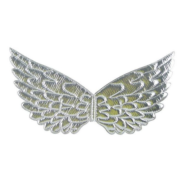 Rainbow Unicorn Wings Kostym Accessoarer Födelsedag Halloween silver