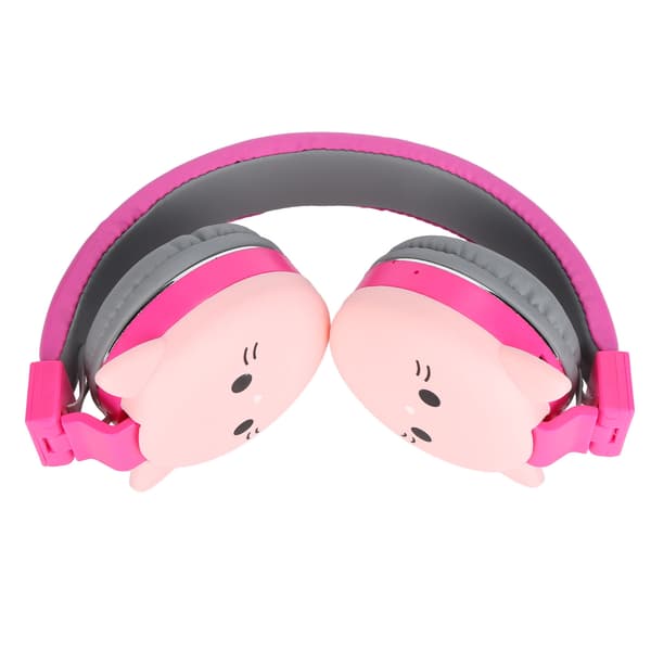 Bluetooth 5.0-headset för barn med mikrofon, söt djurdesign för barn
