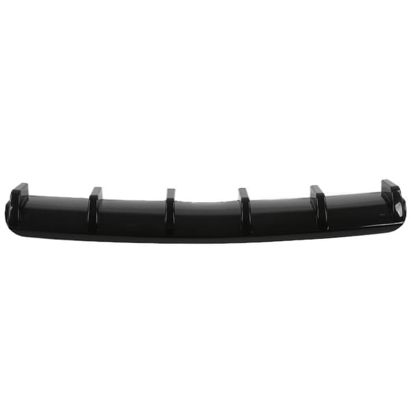 Blank Sort Universal Bagkofanger Diffuser Fin Spoiler Chassis Splitter Aerodynamisk Biltilbehør