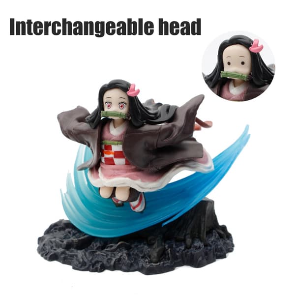Animefigurleksaker Statymodell Anime Samlarfigur Docka Bilprydnad Presenter för Animefans