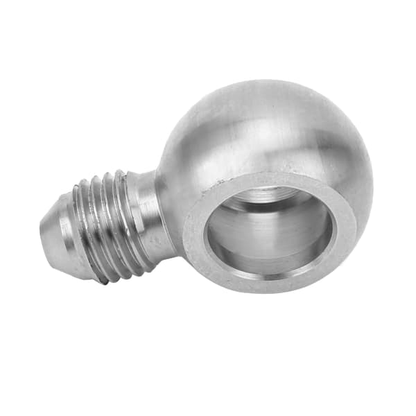 Rustfritt stål AN4 Adapter M12 Banjo Bolt Monterings Tilbehør