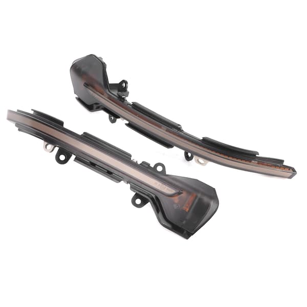 12V 1.8W Dynamisk Blinklysindikator Utvendig Bakspeil Gule LED-lys Passer til Seat LEON III 5F