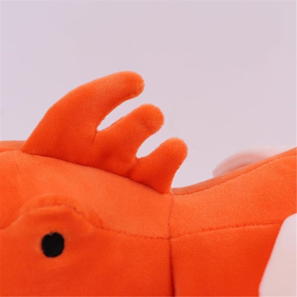 Söt mjukdjur dinosaurie plysch leksak tecknad stoppad docka 38cm Red