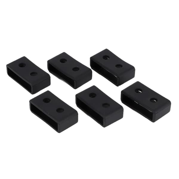 6 stk. urremsholder sikkerhedsholder passer til BA110 sort 20 mm