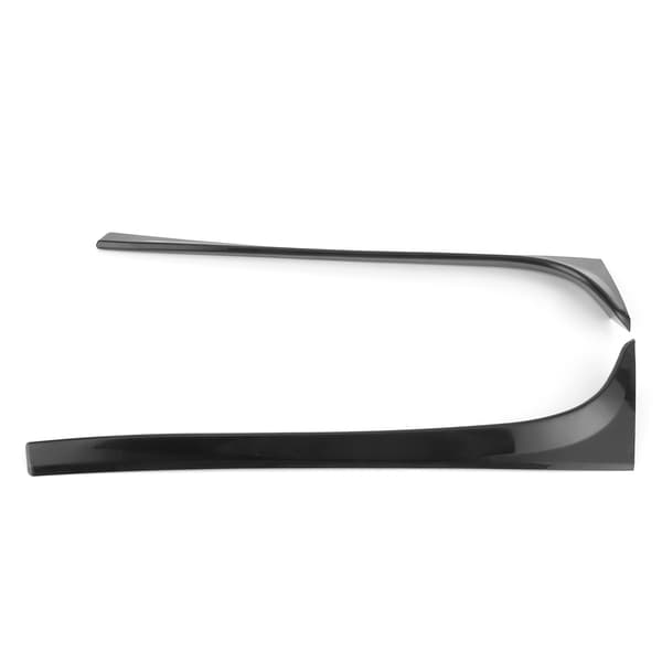 Bil Bagrude Spoiler Side Vinge Trim Tilbehør til MK7 MK7.5 2014-2018 Blank Sort