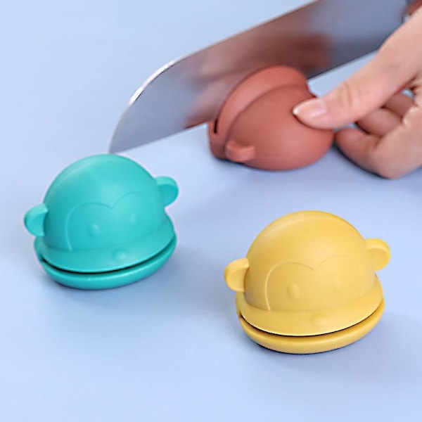 Tecknad Monkey Whetstone, 1 stycke, blå