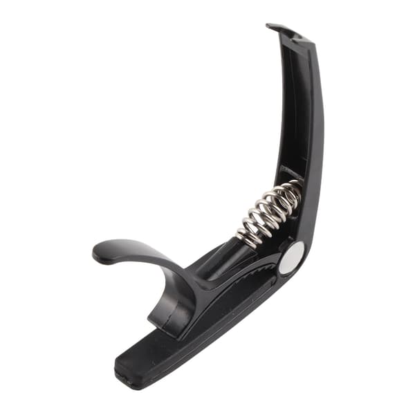 2 i 1 Zinklegering Guitar Capo Multifunktionel Professionel Musikinstrument Tilbehør Sort