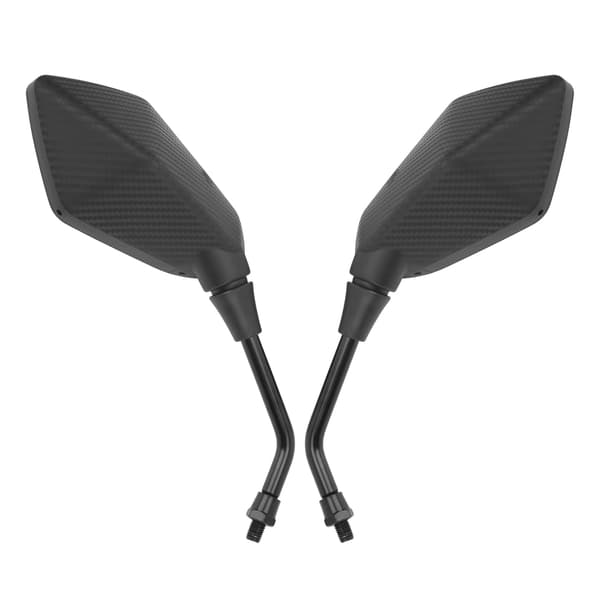 Kolfiber Universal Stil Motorcykel ATV Scooter Spegel