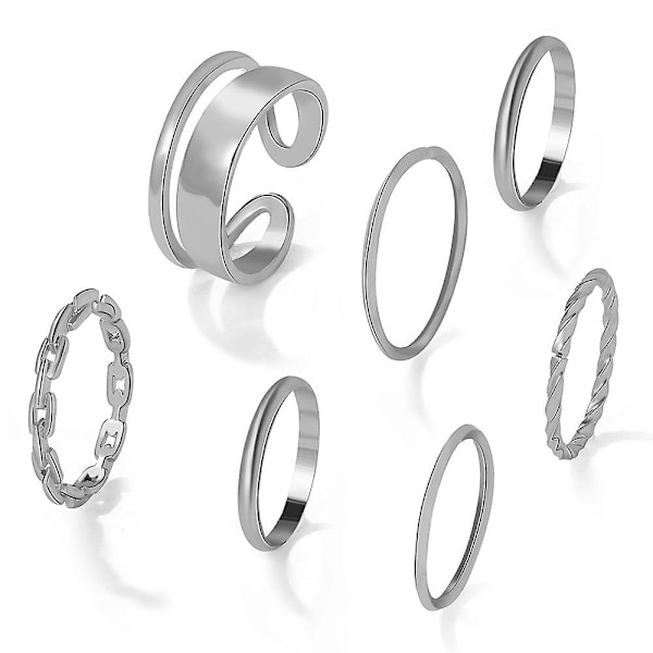 Ringsæt Butterfly Fashion smykker B2528 231