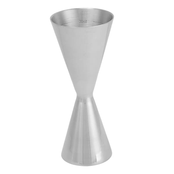 Rustfrit stål japansk jigger dobbelt målekop 30 ml 45 ml barværktøj