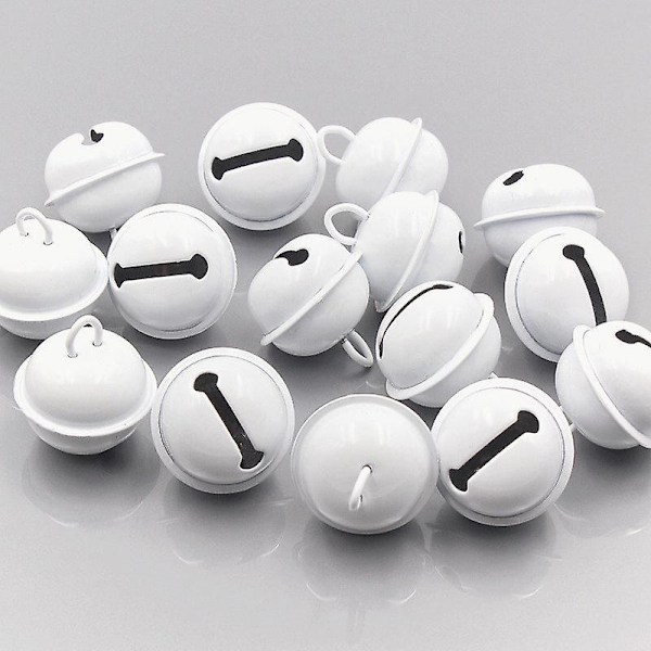 10/20/30 kpl Rich and Colorful Bells Jingle Ball White 22mm 10PCS LOT