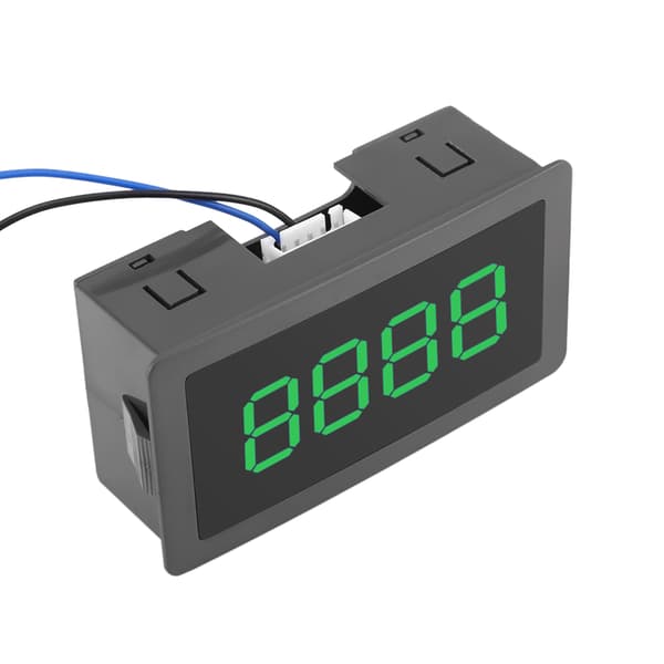 4-cifret DC LED Digital Display Op Ned Plus Minus Panel Tæller Måler 0-9999 Grøn
