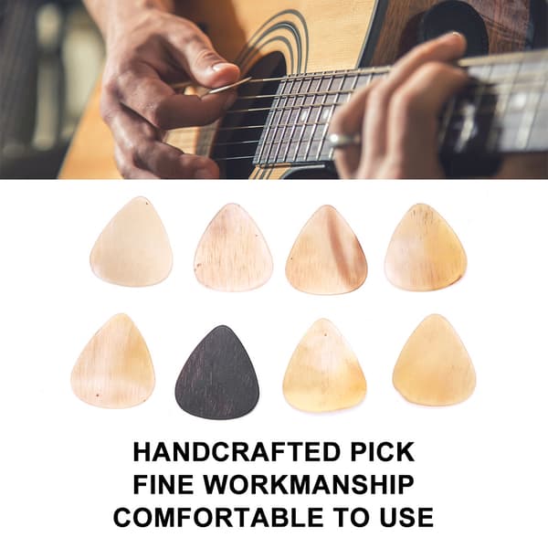 8 st Högkvalitativa Plektrum för Akustisk Elgitarr Ukulele Mandolin Banjo