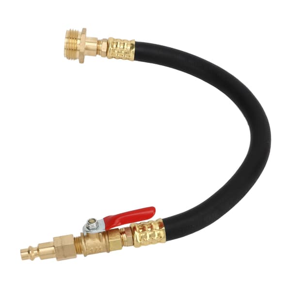 RV Trädgårdsslang Adapter Frostskydd Combo Kit med 0.25 tums US Snabbadapter Vinterförberedelse Sprinklersystem