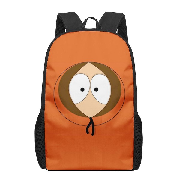 South-park 16 tommer 3d-print Børneskoletasker Ortopædisk rygsæk-10 10