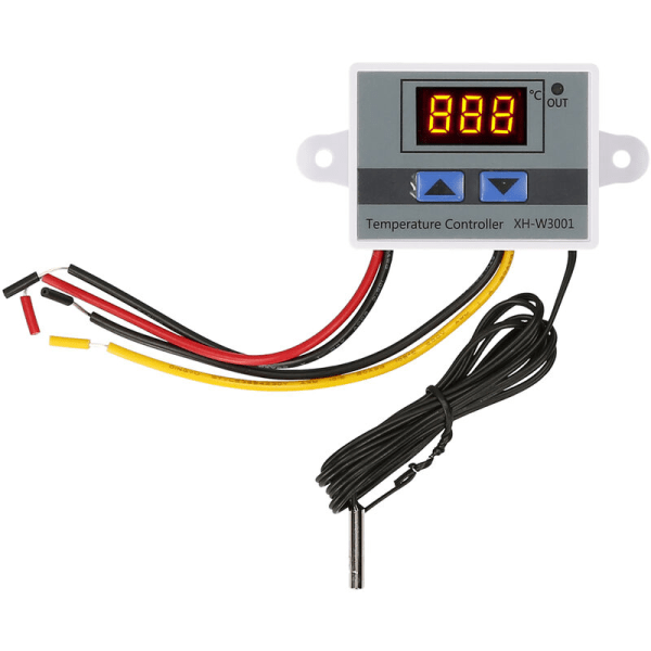 12v temperaturregulator dual led digital display smart termostat mikro temperatur kontrol board