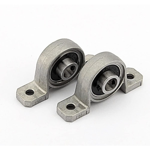 2st Kp08 lagerfästen 8 mm hål zinklegering Insatser Kullagerhus Gjuthus Lagerhus Kuddhållare 3d-skrivare tillbehörssats