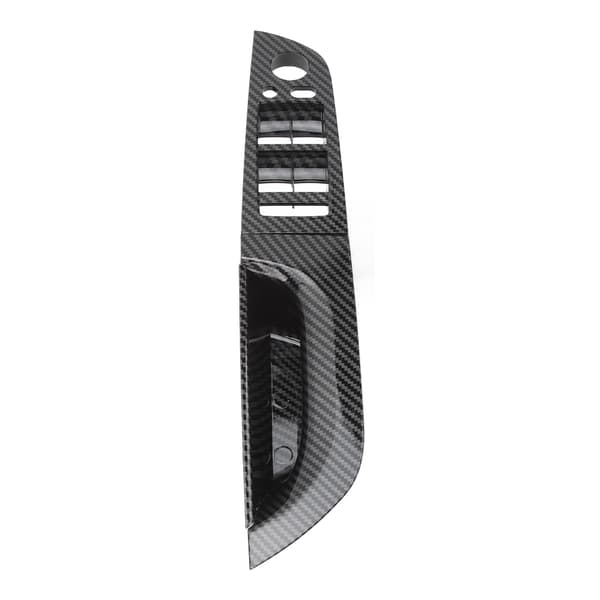 Vindusbryter Armlene Panel Førerside Dør Innerpanel For 3-serie E90 Sedan LCI 2009 til 2011 Karbonfiberstil