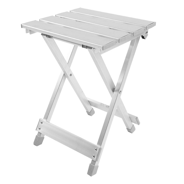 Foldbar udendørs campingstol med rustfrit stålramme