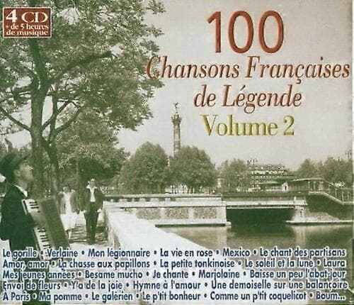 100 Chansons Francaises De Legende [europæisk import] CD 4 diske (2003) CD CD