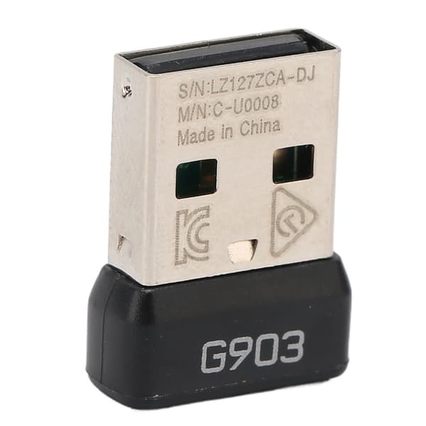 Logitech G903 Trådløs Mus USB 2.4G Mottaker Adapter Erstatning