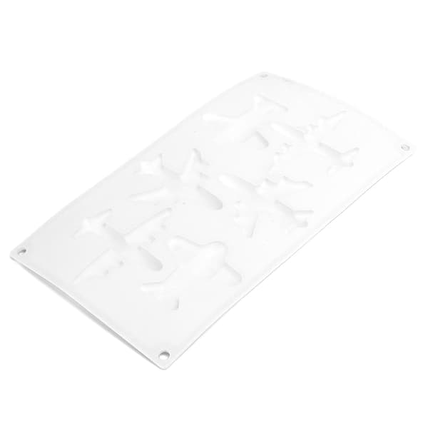 Flygplan Silikon Bakform Chokladkaka Dekoration Kök Hem