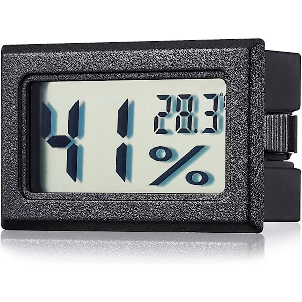 Mini LCD display termometer egnet for innendørs