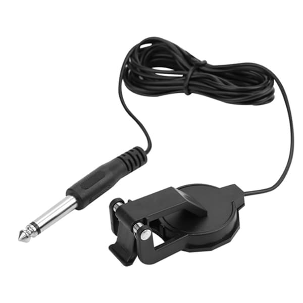 3M 6,35 mm Clip On Piezo Violin Akustisk Gitarr Pickup Mikrofon