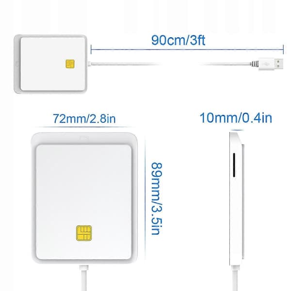 Tachograf USB-C-programvare for sjåførkortleser