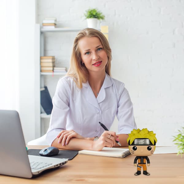 9,9 cm Tecknad PVC Anime Docka Staty Samlarobjekt Modell Leksak för Bil Sovrum Sängbord