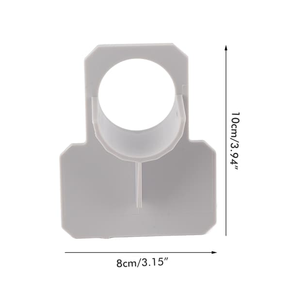 2-pack Stödfästen för Poolslang - Rörhållare & Klämmor för Pooltillbehör