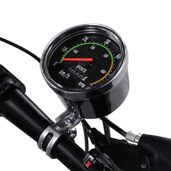 Mekanisk sykkelcomputer speedometer odometer stoppeklokke cyclocomputer