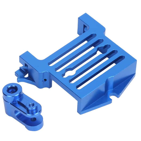 Traxxas X Maxx RC Bil Aluminium Legering Styretøjsarm Base Sæt Blå