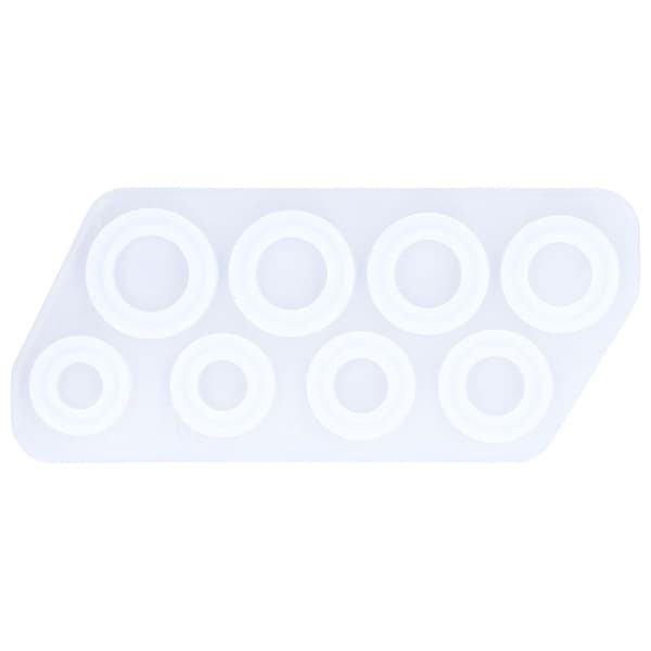DIY Krystal Epoxy Ring Silikoneform Transparent Dekoration