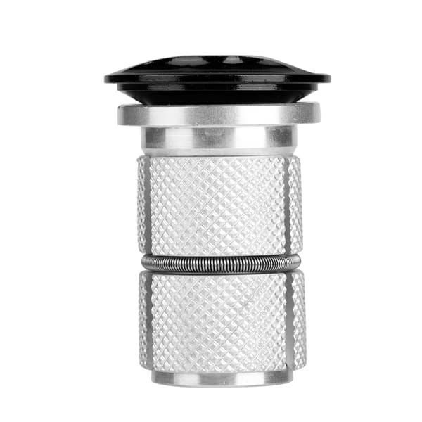 Aluminiumslegering Cykelgaffel Expander Bung 1 1.25 Tommer Sort Headset Top Cap