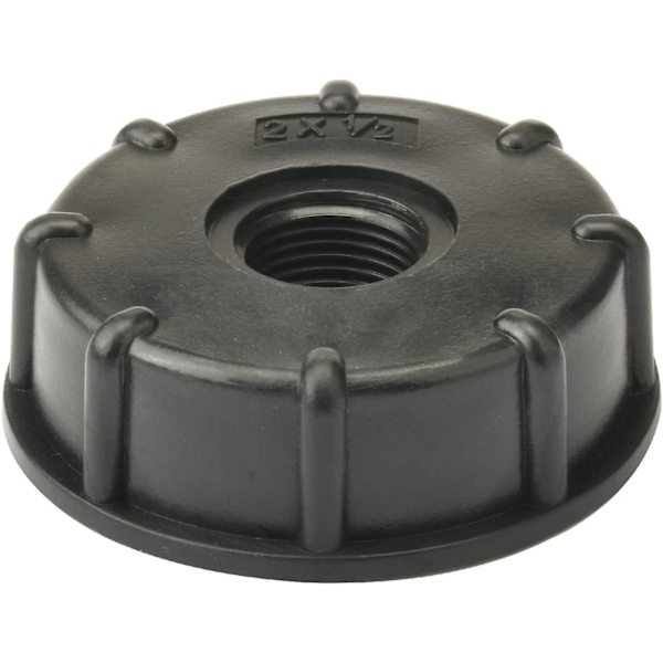Adapter Ibc Cap S60x6 För tank 1000 liter, 1/2 tum