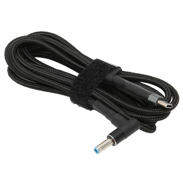 HP Laptop Opladerkabel USB C til DC Strømforsyningskabel 1m