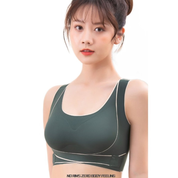vakker rygg sports-bh uten stålring fitness 2XL