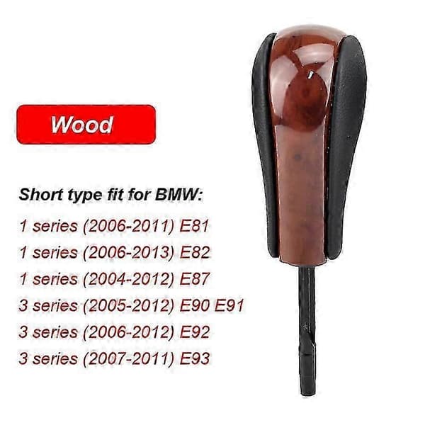 Automatisk bilgirskifter for BMW E39 E46 E53 E60 E61 E63 E64 E81 E82 E87 E90 E91 E92 E93 E83 ABS karbonfiber bilstyling