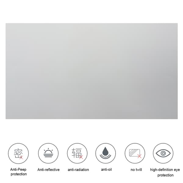 PeepProof 16 9 13,3 tommer Privacy Screen Protector til stationær computer skærm ATM