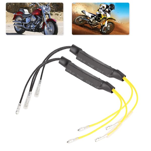 21W LED Indikator Motstand Blinklys Dekoder Motorsykkel Par
