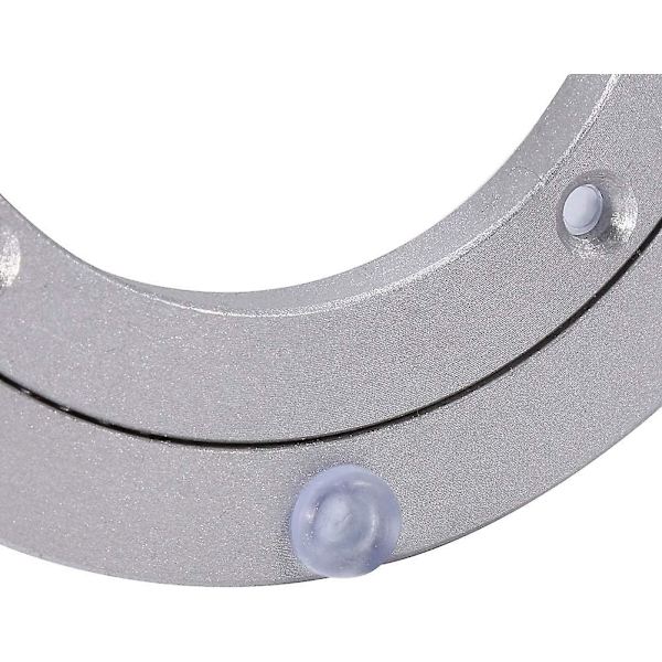 Bordslager, vridbart vridbord, aluminiumlegering, rund platta Vridbart vridbord (storlek: #1)