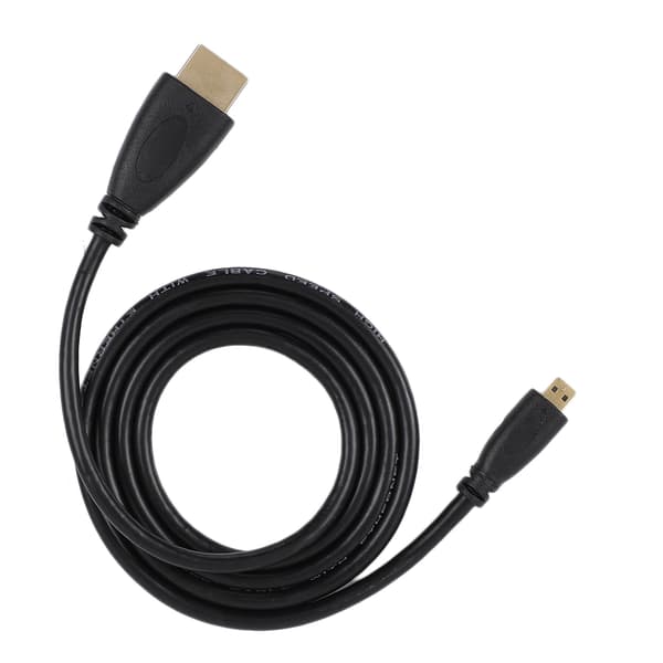 Micro HDMI til HDMI-adapterkabel 1440p 1080p 1080i 720p 480p til Raspberry Pi 4B