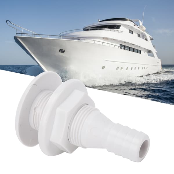 Lett ABS-plast Yachtskrog med lenseventil Tilbehør Slitesterk Enkel å installere